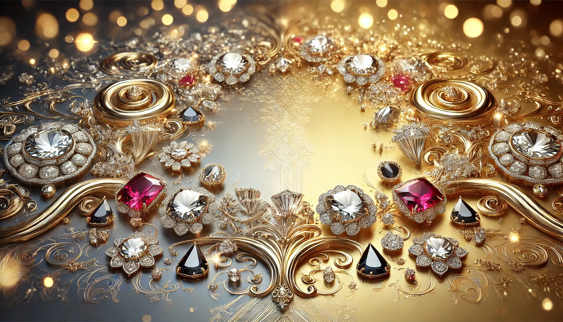 Elegant jewelry display